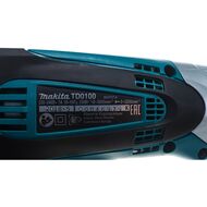 Дрель-шуруповерт MAKITA TD0100 ударный, сетевой 1/4", 230 Вт, 3600об/мин, 20-90мм