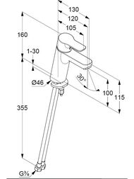 ��������� KLUDI PURE&EASY XL ��� ����������� 100, �������������,��� ������� �������, ����� 3729291