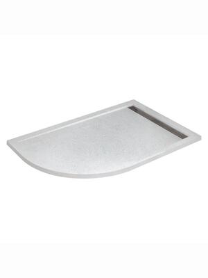 Душевой поддон CEZARES (1200х900х30) искусственный мрамор, ассиметричн. TRAY-AS-RH-120/90-550-30-W-R