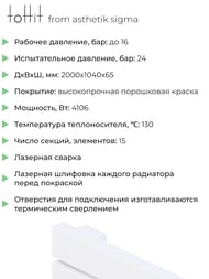 �������� �������� toHit from asthetik sigma, 15 ������, 2000�1040�65, 4106 ��, ��������������, ���������