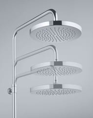 Душевая система KLUDI FRESHLINE 6709205-00 термостат, верхний/ручной душ, цвет: хром