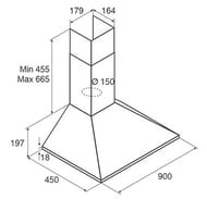 ������� JETAIR Gaia IX/A/90 (900�450) 650 �3/�, 96 ��, ����. ����� PRF0112625B