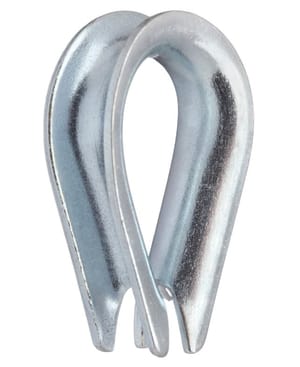 Коуш DIN 6899 d=8 мм стальной оцинкованный (1 шт.)