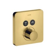 Смеситель Axor ShowerSelect S 36707990 термостатический для душа, полир. золото