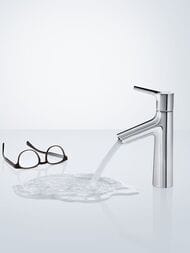 Смеситель Hansgrohe Talis S 72021000 для раковины, однорычажный, без сливного гарнитура, хром — изображение 3
