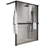 ������� ���������� Novellini Kuadra HWS 1400�2000 ������, �/����., �����./������ KUADHWSPS140D-1H