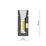 ������ ���� Led Strip 10x4 24� 9,6 ��/� 3000K IP67 5�, �����, 432037