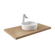 Умывальник RAVAK MOON 1C (400х355х120) белый, накладной, без перелива