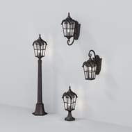 ��������� ���������� Maytoni Albion (�������) O413WL-01BZ, E27�1 60�� IP 44, ������