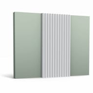 Декоративная панель Orac Decor W108 Zigzag (250х2000х18) белая (шт.)
