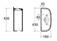 ����� ������� Globo Paestum � ���������� ��� ������ �����, ����� PA012BI