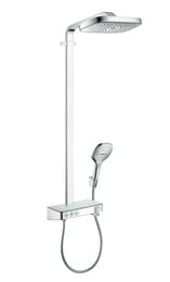 Душевая система Hansgrohe Raindance Select E 300 3jet Showerpipe с термостатом,хром 27127000