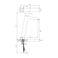 ��������� ��� ����������� RAVAK 10� Free black TD F 015.20 ��� ������� �������, 334��, ������� ������ X070151