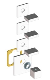   Bossini Rectangular  ,  ,  Z033205.030