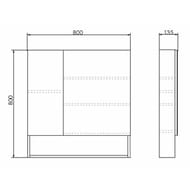 �������-���� COMFORTY �����-80 (800�800�165) ���������, ��� �������� 00004143489