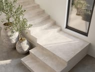 ��������������� ������ StaroSlabs Travertine Grey MATT CARVING (3200x798x12), �����, ��