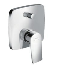 Смеситель Hansgrohe Metris 31454000 для ванны/душа, скрытый монтаж, однозахватный, хром