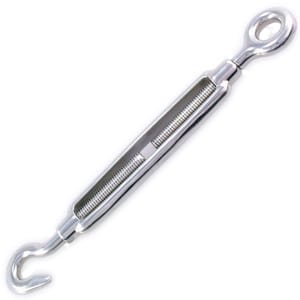 Талреп (крюк-кольцо) DIN1480 М5 сталь оцинкованная (1 шт.)