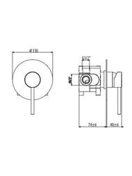  GATTONI Circle One 9031/90CO.CH  , , 