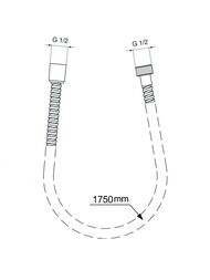 ����� Ideal Standard ULTRAFLEX ��� ���� ����������� 1750��, ���� BG175AA
