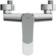 Смеситель для ванны/душа Cersanit FLAVIS 63035 настенный, однорычажный, хром