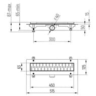   Paini Medium L=450  D40,  , CH450M