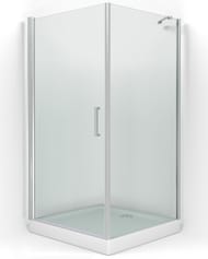 Уголок душевой GOOD DOOR BAS PANDORA CR-90-C-CH (90х90) квадратный, без поддона