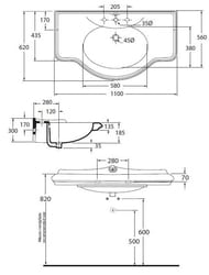 �������� ��� ����� Caprigo ������ 110 (1120�620) azzurra jubilaeum �������� JUB 200/110
