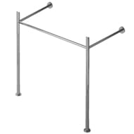 Металлическая консоль для умывальника 80 см DURAVIT VERO хром 0030661000