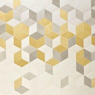 Керамогранитная плитка Mutina Tex (350х400) моноколор, желтая, кремовая RERUN10 (комплект 8 шт)