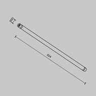 ����������� ��� ��������� ������� Maytoni Shelf (����) CA011-L900-B 924��, IP20, ������