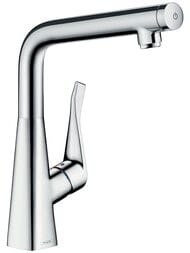 Смеситель Hansgrohe Metris Select M71 для кухни 320 мм поворотный излив хром 14883000 — миниатюра 1