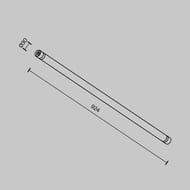 ���������� Maytoni Larc (����) C148CL-L900-13W3K-B ��� ������� ��������� Shelf 3000� 13�� 360�, IP20, ������