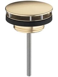 Hansgrohe Сливной вентиль с фиксированной крышкой 1 1/4" 50001140 шлифованная бронза — миниатюра 1