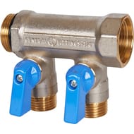 ��������� STOUT � �������� ������� 3/4", 2 ������ 1/2" (����� �����) ������ EPDM, SMB 6211 341202