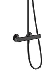 Душевая система Hansgrohe Vernis Blend 26089670 1jet термостат, EcoSmart, верхний и ручной душ, мч — изображение 3