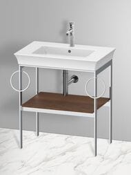 ������� ��� �������� Duravit White Tulip WT4546B7777 684�450�760 ����� ������ ����, 2 �������������