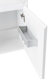 Тумба под раковину BelBagno PIETRA MINI (460х255х555) правая, Bianco Lucido MINI-460-1A-SO-BL-R