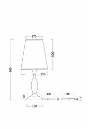 ���������� ���������� Freya Sofi (���� ����) FR2022TL-01CH, 220/240 V, IP 20, �����