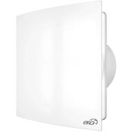 Вентилятор ERA QUADRO D100 накладной, 90 м3/ч, 35 дБ, обр.клапан, белый, QUADRO 4C