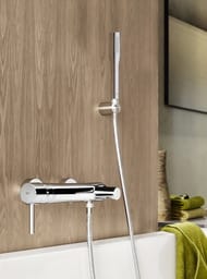 Душевой набор Grohe Euphoria Cosmopolitan 26404000 (шланг, лейка, настенный держатель) хром