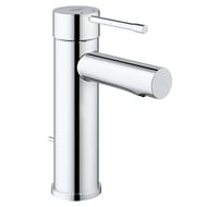 Смеситель Grohe Essence 32898001 для умывальника, однорычажный, S-Size, донный клапан