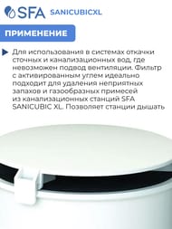     SFA Carbon filter SANICUBICXL