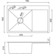 ����� ��� ����� GAPPO � ���������� 780�500�215 ������, GS7850-6R