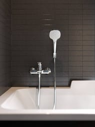 Смеситель Hansgrohe Logis 71400000 для ванны/душа, настенный, однозахватный, излив 194мм