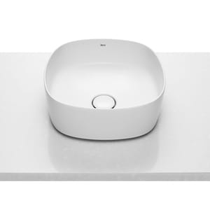 Roca INSPIRA SOFT Умывальник накладной (370х370х169) белый A327502000