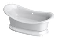 Ванна отдельностоящая Astra-Form Мальборо 01010031 (1900х860х760)иск. камень,ножки в комплекте,белый