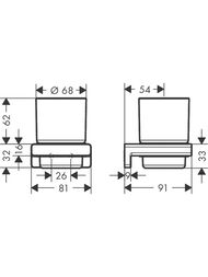 ������ ��� ������ ����� Hansgrohe AddStoris 41749670 ���������, ������/������, ������� ������