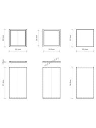 ������� ��� ����� Decor Walther DW 215  320�320�580 ����: ����� ������������ 0610970