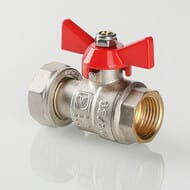 Кран шаровый с накидной гайкой VALTEC BASE 3/4"В-1"В, VT.241.N.0506